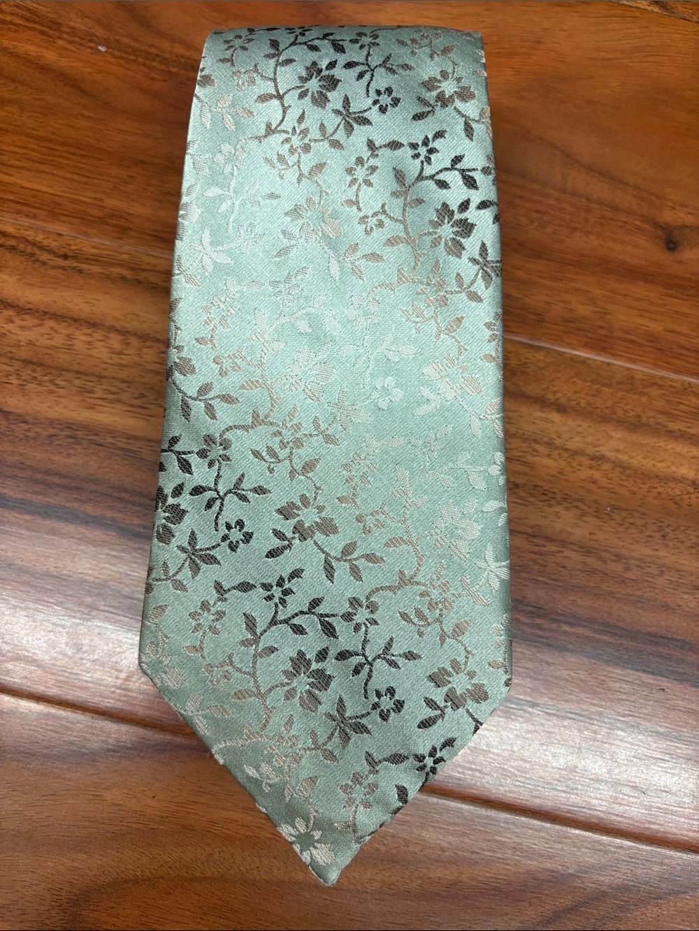 Perry‎ Ellis Neck Tie Floral Silk